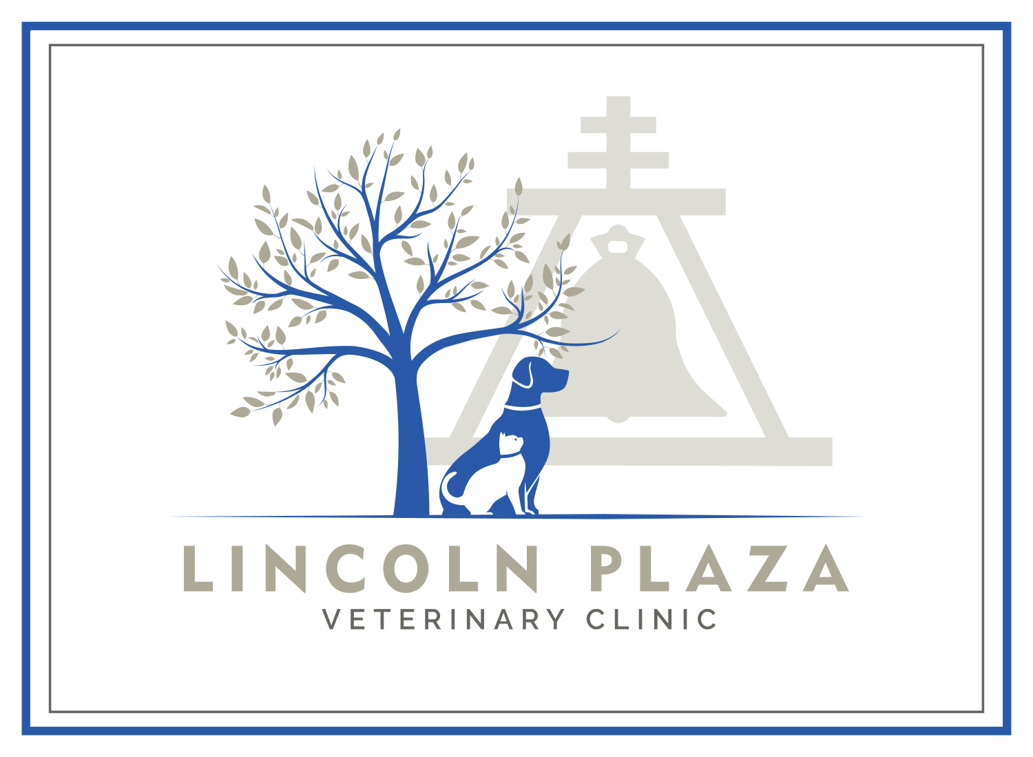 Lincoln Plaza Veterinary Clinic Logo Color